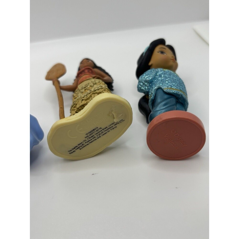 Disney Princess Lot Moana Jasmine Cinderella Ariel Cake Topper Figurines - Picture 4 of 7